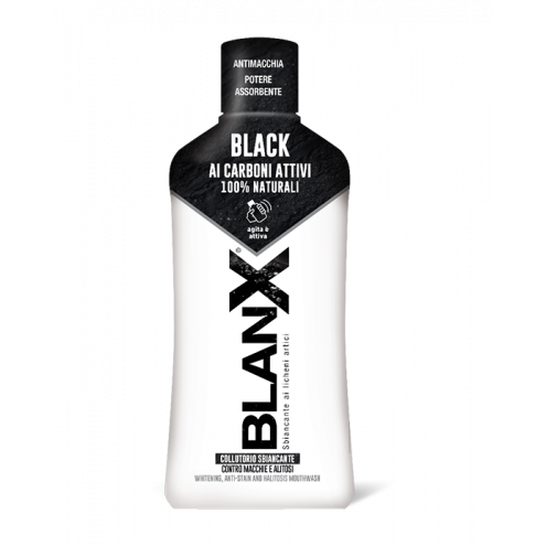 BlanX Black Ополаскиватель для полости рта с активированным углем 500 мл
